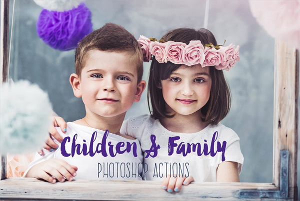 Children & Family Photoshop Actions