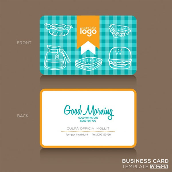 Free Chef Business Card Template