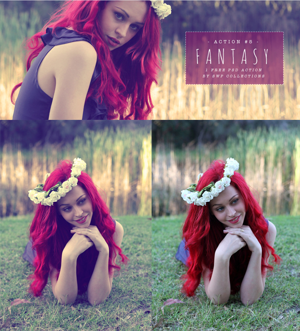 Free Fantasy Photoshop Action
