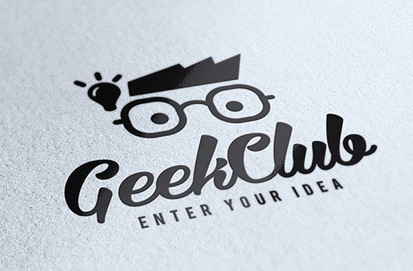 Geek Club Logo Template