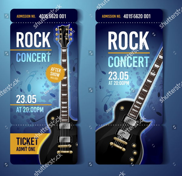 Guitar Rock Festival Ticket