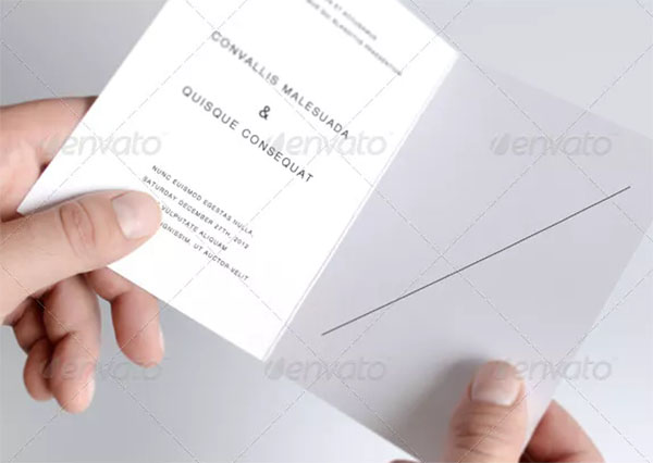 Greeting Card and Invitation Mock-up
