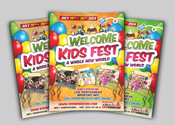 Kids Festival Flyer Templates
