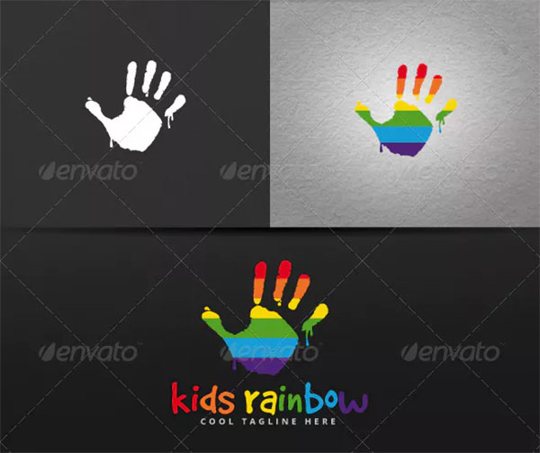 Kids Rainbow Logo