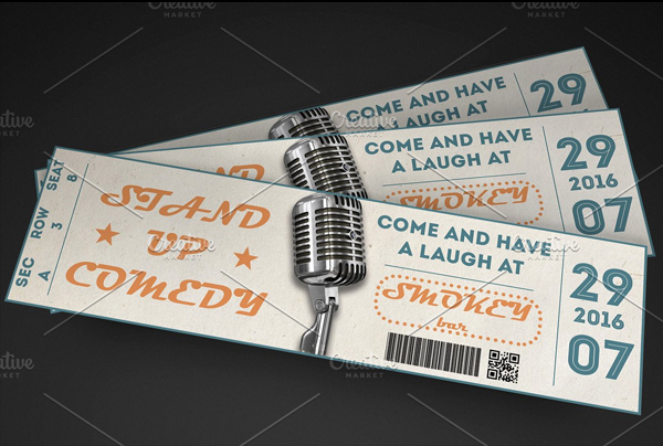 Multipurpose Event Ticket Template