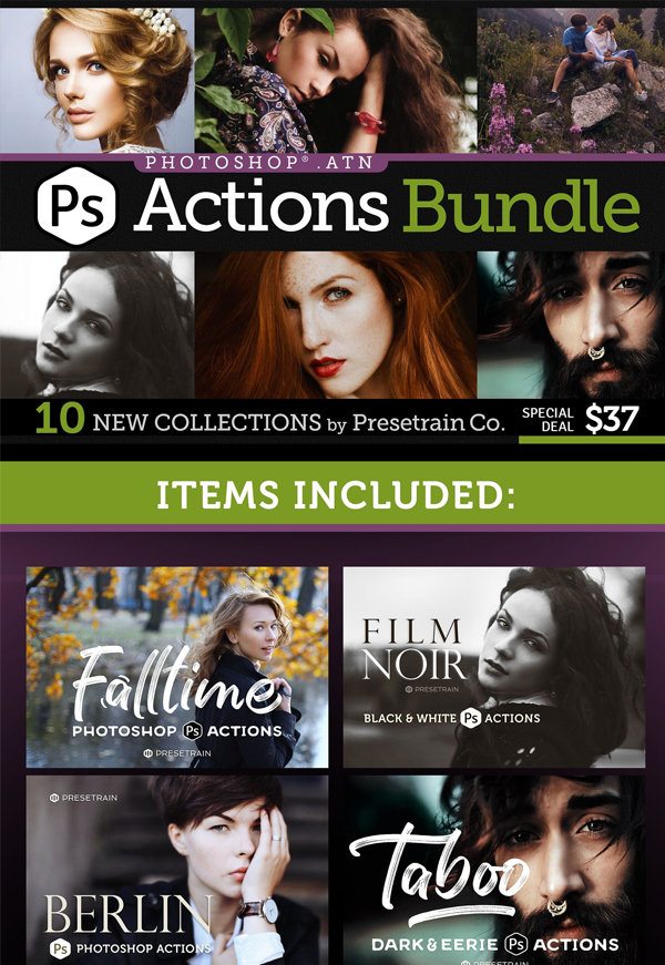 New Photoshop Actions Bundle