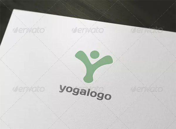 Printable Yoga Logo Template