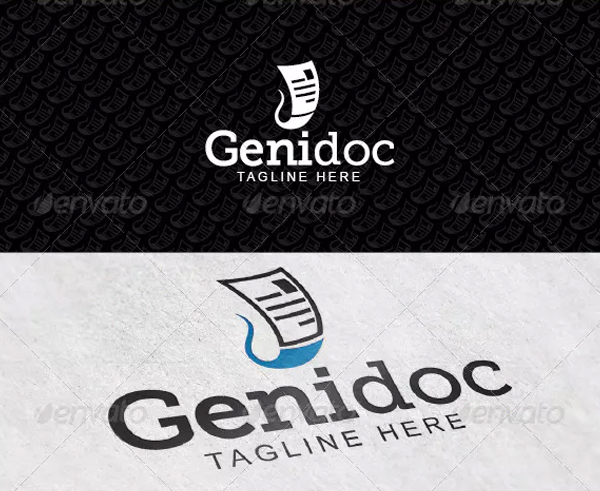 Simple Genidoc Logo Template