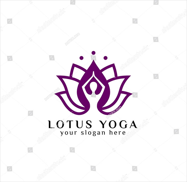 Vector Yoga Logo Design