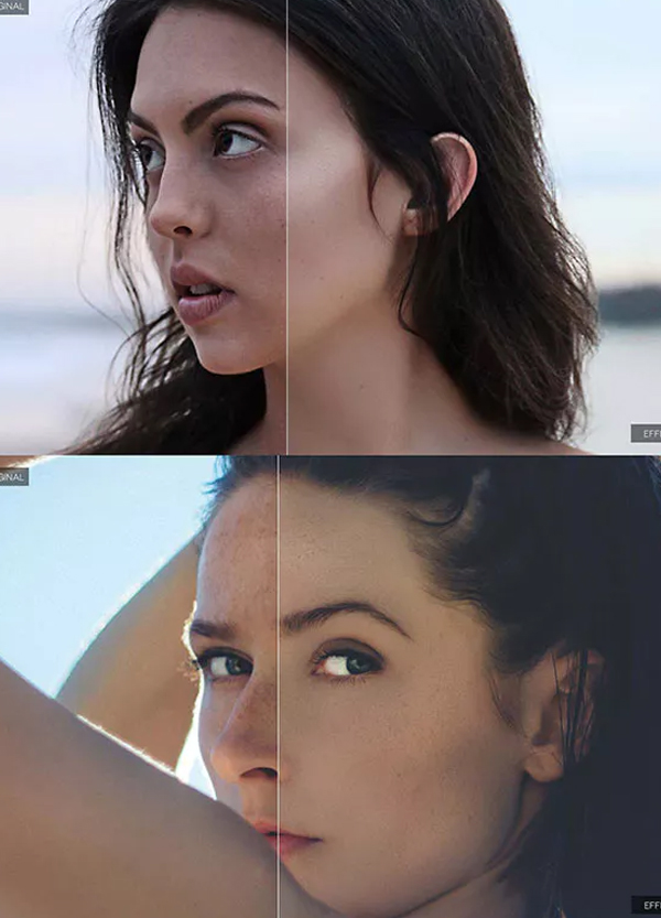 Beauty Skin Retouch Photoshop Actions Kit
