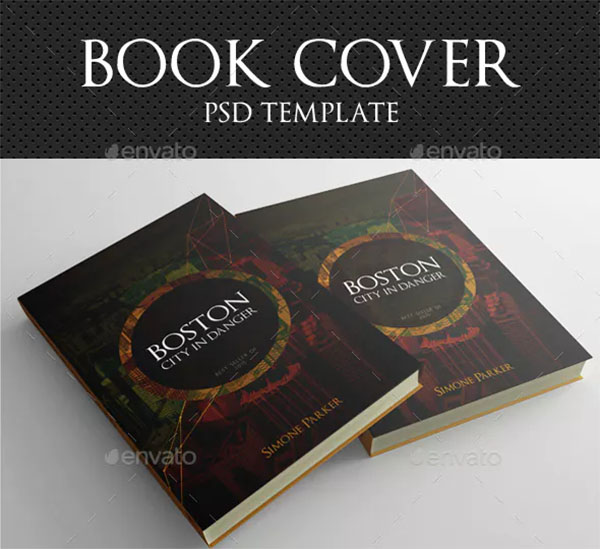 Book Cover PSD Template