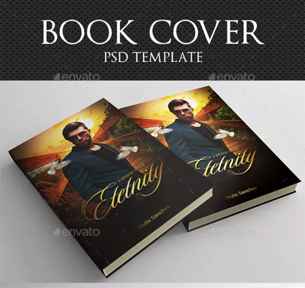 Book Cover PSD Template