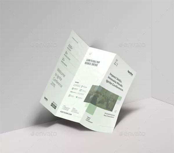 Business Conference Tri-fold Brochure