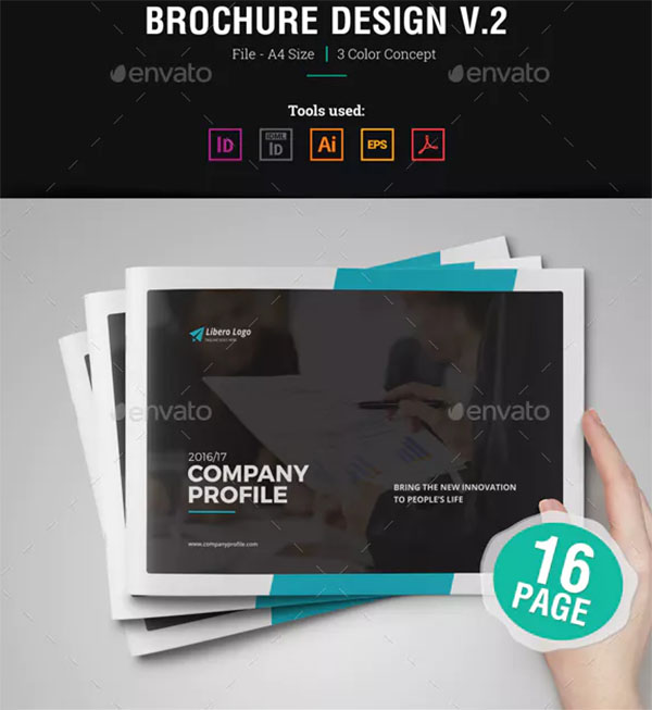 CMYK Company Profile Brochure