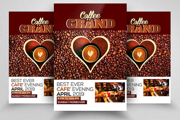 Cafe Shop Flyer Template