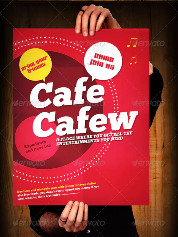 Flyer psd free cafe 22+ Coffee