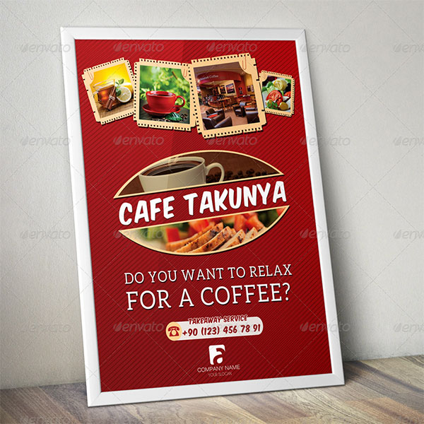 Cafe Takunya Flyer & Menu
