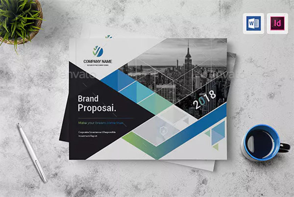 Company Identity Profile Brochure