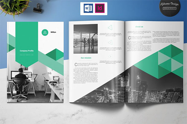 Company Profile Design Brochure