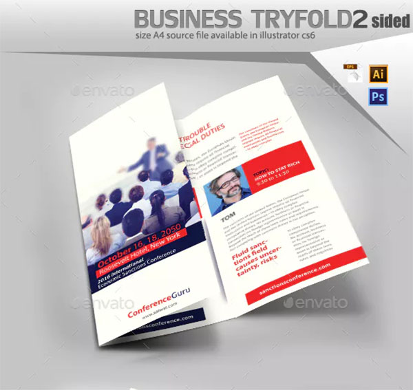 Conference TriFold Brochure Design