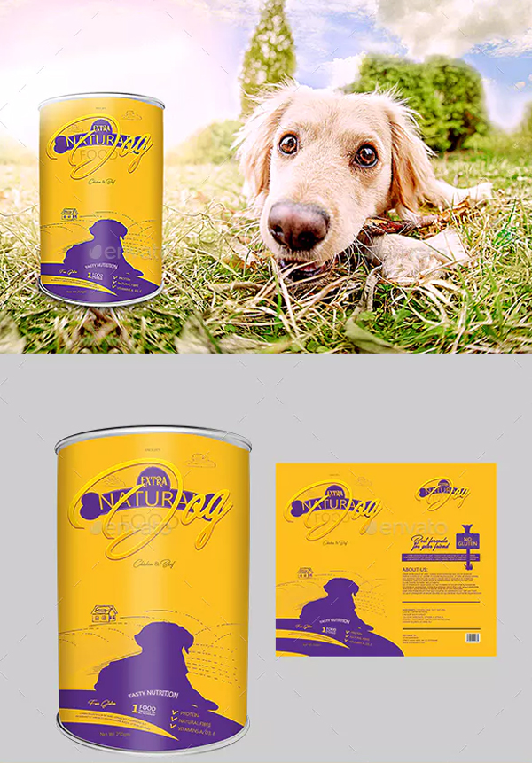 Dog Food Packaging Designs