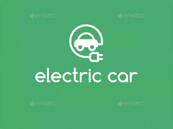 Electric Car Logo
