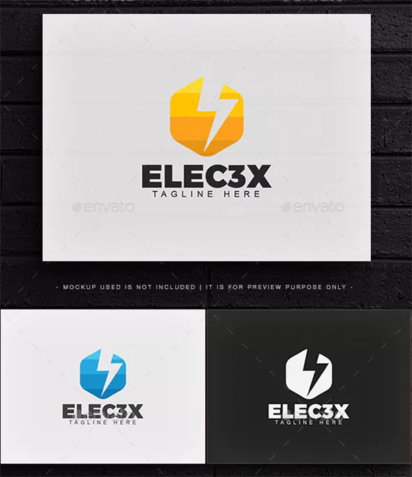 Electric Logo Template Design