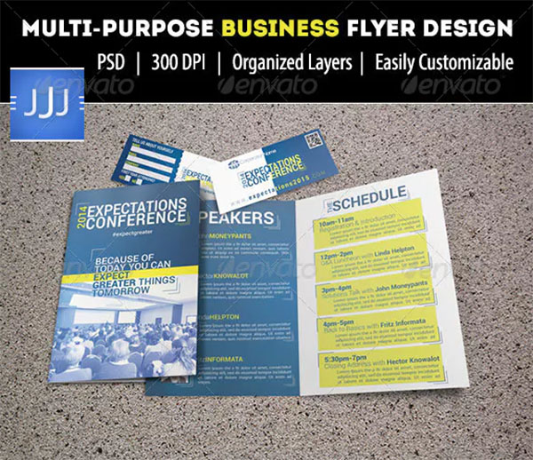 Expectations Conference Bifold Brochure