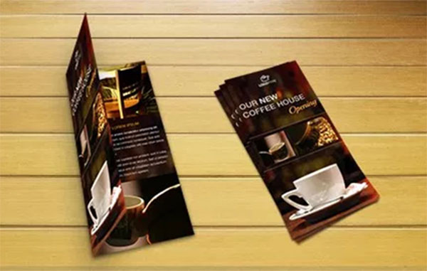 Free PSD Coffee Brochure Template