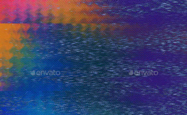 Glitch PSD Backdrop and Texture