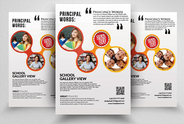 Kindergarten Flyer Templates