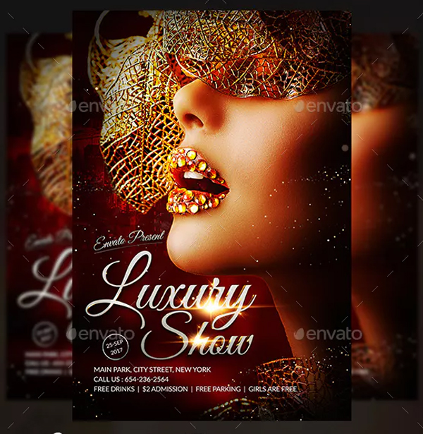 Luxury Show Flyer Template