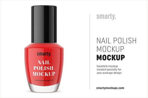 Nail Polish Mockup Design