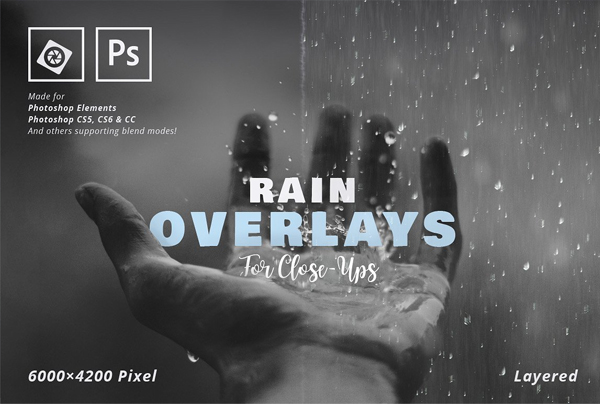 Photorealistic Rain Overlay