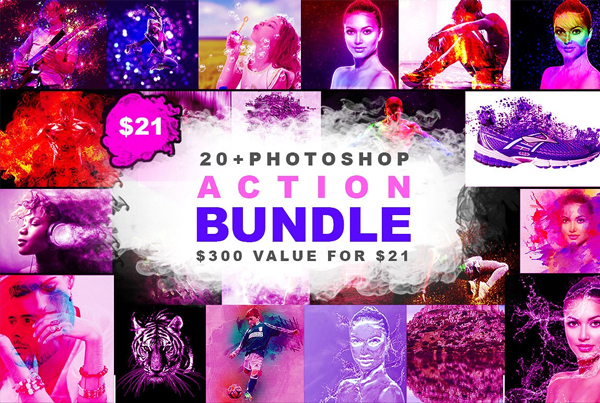 Photoshop Actions Big Bundle