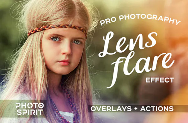 Pro Photography Lens Flare Overlays
