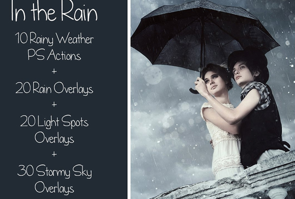 Rain Bundle Actions & Overlays