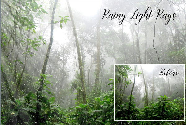 Realistic Rain Light Overlays