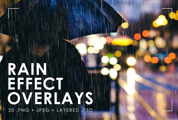 Realistic Rain Overlays