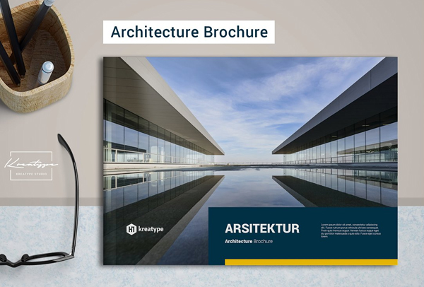 Simple Architecture Brochure Magazine