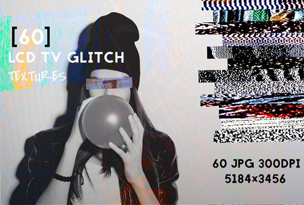 TV Glitch Textures
