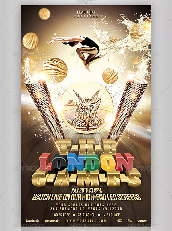 The Athletics Games Sports Flyer