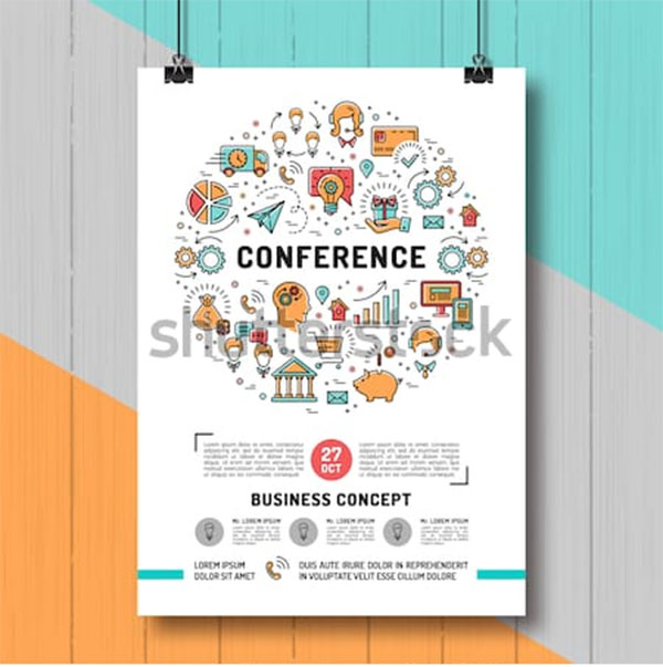 Vector Business Conference Template