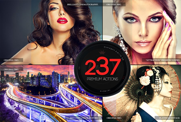 237 Premium Photoshop Actions