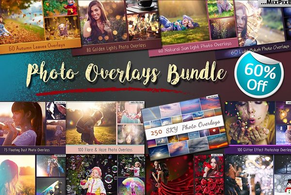 900+ Photoshop Overlays Bundle