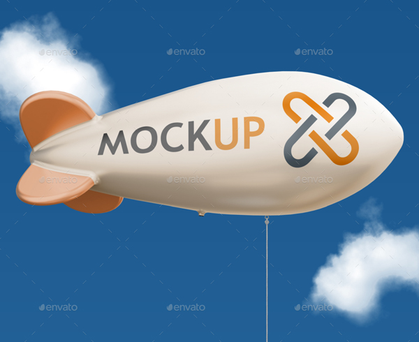 Advertising Balloon Mockups