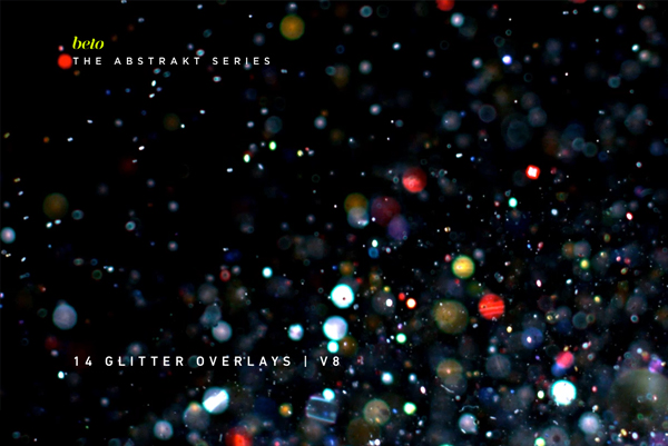 Beautiful Glitter Overlays 