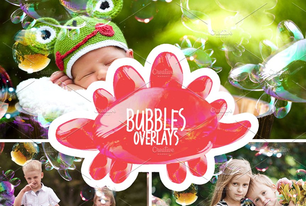 Best Bubbles Photoshop Overlays