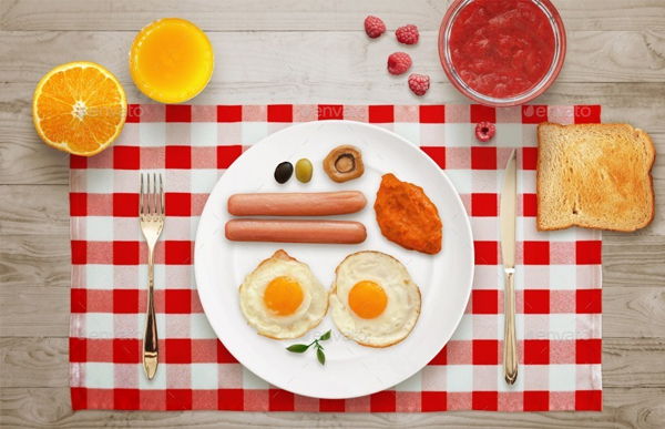 Breakfast Mockup Scene Creator