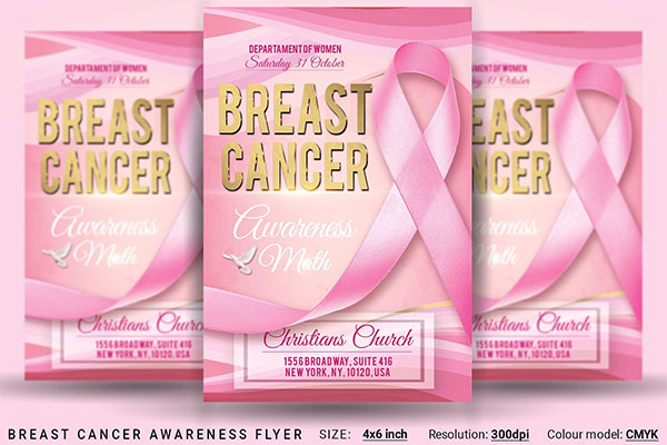 Breast Cancer Awareness Flyer Design